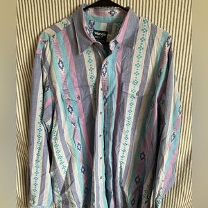Wrangler Western Button Down - Vintage